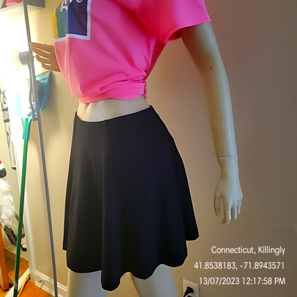 Skater Skirt Black